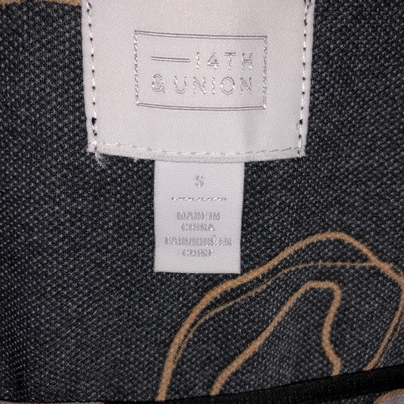 14th & Union desert floral notch lapel jacket - Picture 4 of 4